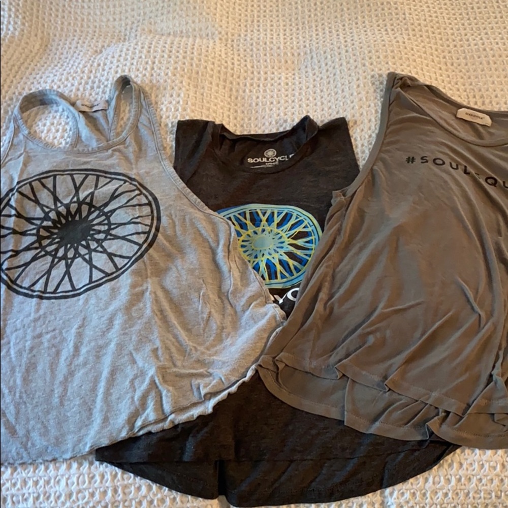 Set of 3 SoulCycle Tanks (Smalls)